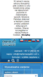 Mobile Screenshot of klubszkwal.charternavigator.pl